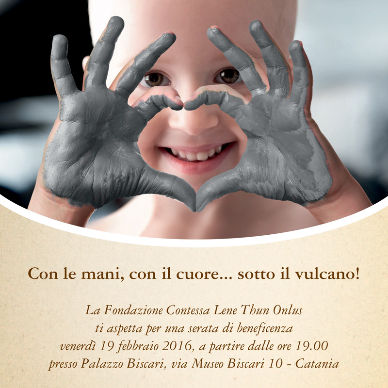 Con le mani, con il cuore… sotto il vulcano!